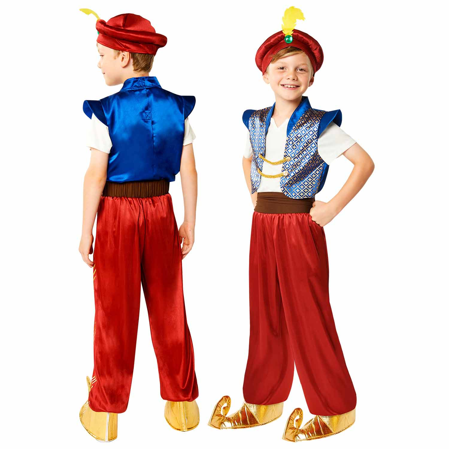 Aladdin fancy dress costume child deals